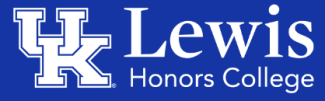 Lewis Honors College logo